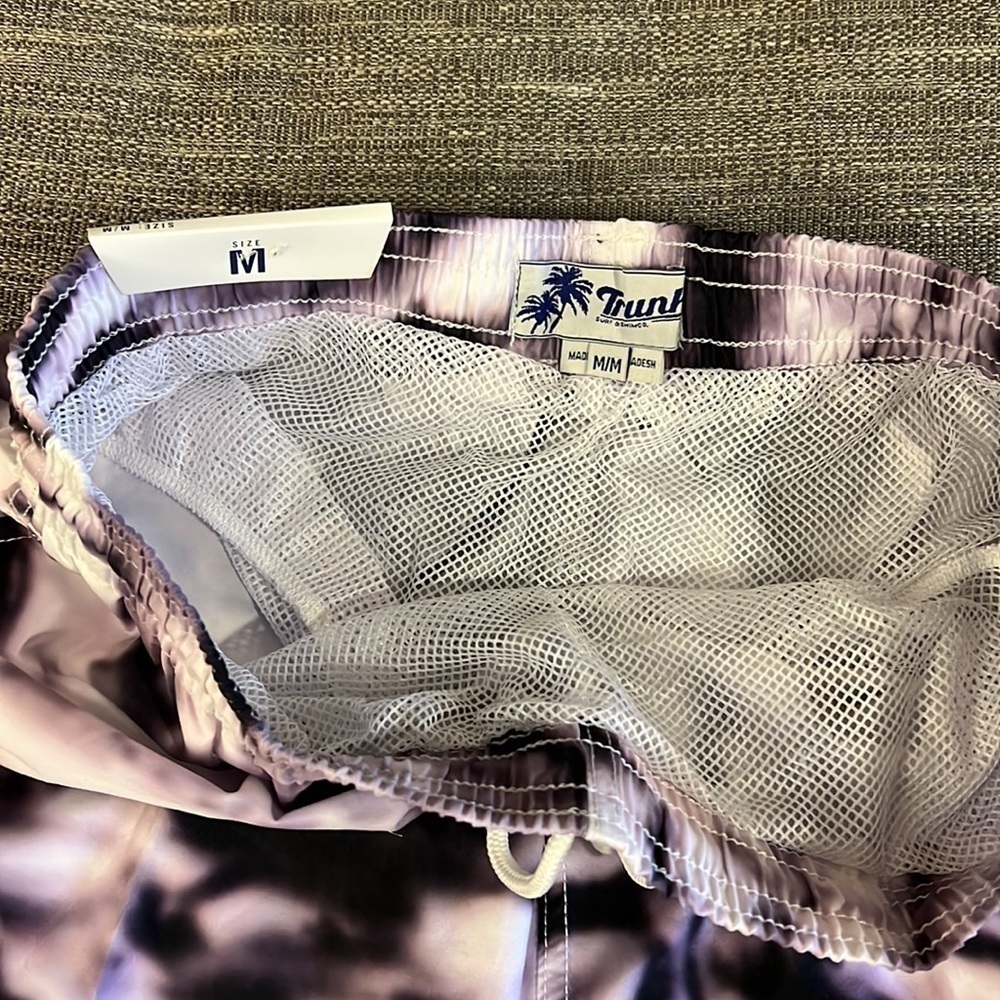 Trunks Surf & Swim Ink Splash Tie Dye Printed Swim Shorts - Picture 3 of 3